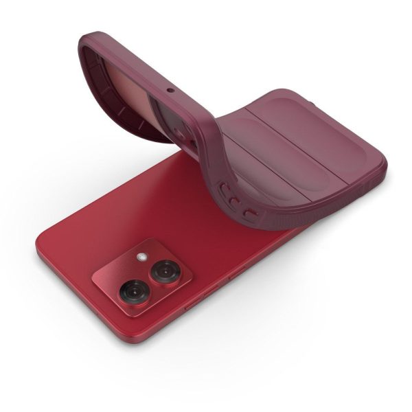 EIDERWOOD Motorola Moto G84 Fleksibelt Plastik Cover - Vinrød Online Sale