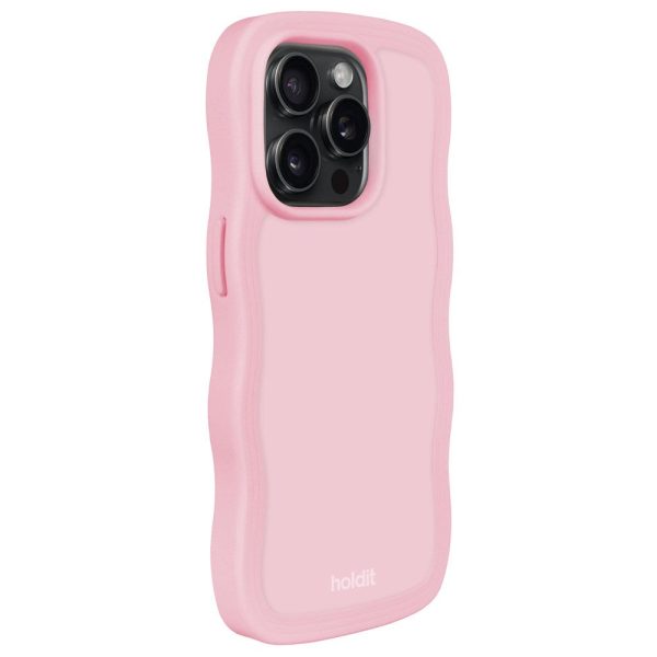 Holdit iPhone 14 Pro Wavy Case - Pink Cheap