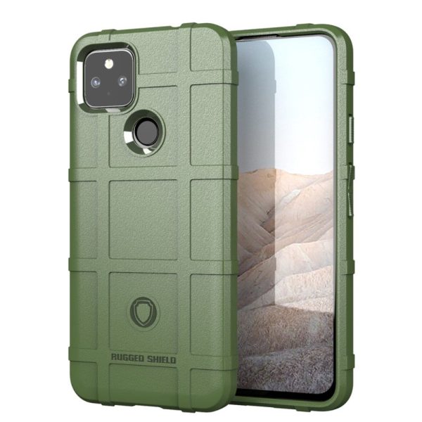 EIDERWOOD Google Pixel 5a Rugged Shield Series Håndværker Cover - Grøn Online