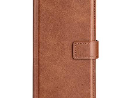 EIDERWOOD OnePlus Nord CE4 Lite (5G) Læder Cover m. Kortholder & Magnetisk Luk - Lysebrun Online Hot Sale