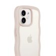 Holdit iPhone 12   12 Pro Wavy Case - Light Beige   Transparent Hot on Sale