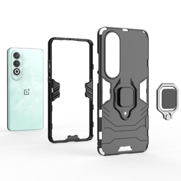 EIDERWOOD OnePlus Nord CE4 (5G) Hybrid Håndværker Cover m. Magnetisk Kickstand - Rød Online Hot Sale