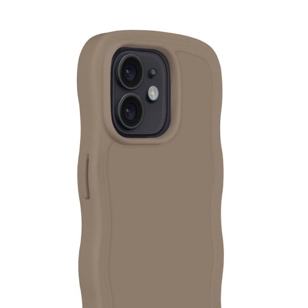 Holdit iPhone 12   12 Pro Wavy Case - Mocha Brown Online Hot Sale