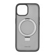 iPhone 15 Mobile Origin RingMag Fleksibelt Plastik Cover - Sort   Gennemsigtig Online now