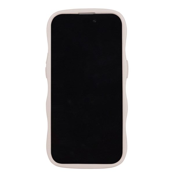 Holdit iPhone 12   12 Pro Wavy Case - Light Beige   Mirror Online now