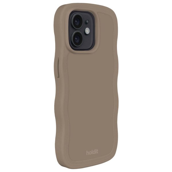 Holdit iPhone 12   12 Pro Wavy Case - Mocha Brown Online Hot Sale