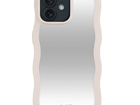 Holdit iPhone 12   12 Pro Wavy Case - Light Beige   Mirror Online now