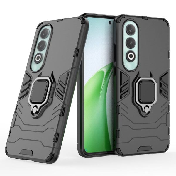 EIDERWOOD OnePlus Nord CE4 (5G) Hybrid Håndværker Cover m. Magnetisk Kickstand - Sort For Sale