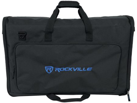 Rockville Padded LCD TV Screen Monitor Travel Gig Bag Fits 1 or 2 BenQ EX2710S Supply