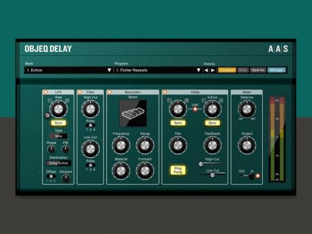 Applied Acoustics Systems Objeq Delay and Filter Fashion