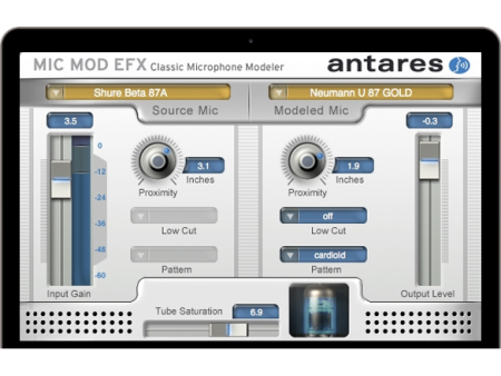 Antares Mic-Mod EFX Microphone Modeling Software Supply