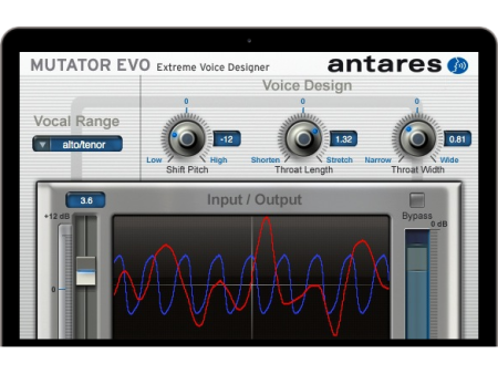 Antares Mutator Extreme Voice Designer Plug-In For Sale