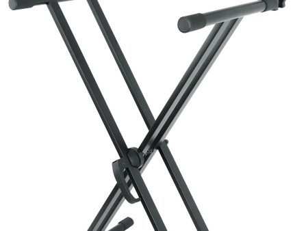 Rockville RKS42X X-Stand 2-Tier Keyboard or DJ Stand Fits Yamaha Piaggero NP-32 Online Hot Sale