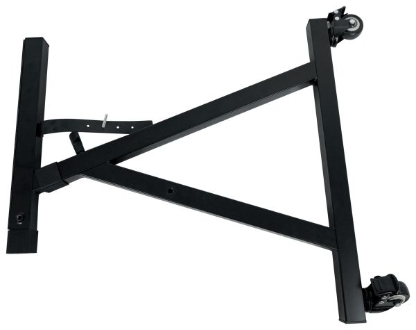 Rockville Z45W Z-Style 2-Tier Keyboard Stand+Wheels Fits Korg SV-1 73 Online now