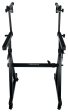 Rockville Z45W Z-Style 2-Tier Keyboard Stand+Wheels Fits Korg D1 88 on Sale