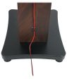 (2) Rockville SS36D Dark Wood Grain 36  Speaker Stands Fits PSI AUDIO A14M-SR Online