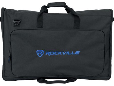 Rockville Padded LCD TV Screen Monitor Travel Gig Bag Fits Dell FT2VY Fashion