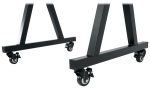 Rockville Z40W Z-Style Keyboard Stand+Wheels+Bag Fits Kawai ES8 Fashion