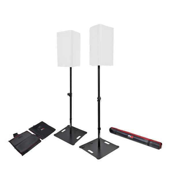 ProX X- POLARIS BL X2 Set 2 Polaris Speaker stand in Black with Carry Bags Online