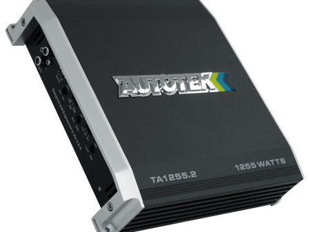 Autotek TA-1255.2 1200 Watt 2 Channel Stereo Car Audio Amplifier on Sale