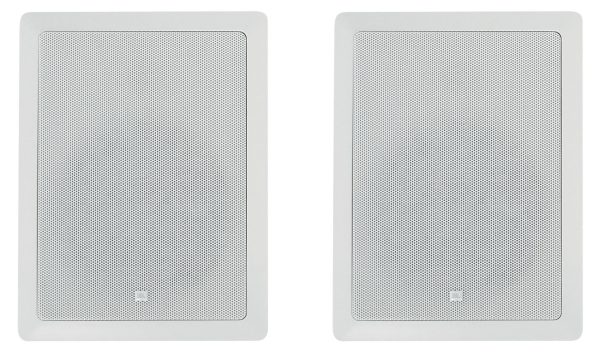 (2) JBL CONTROL 128 WT 8  50w Commercial 70v In-Wall Speakers For Restaurant Bar Hot on Sale