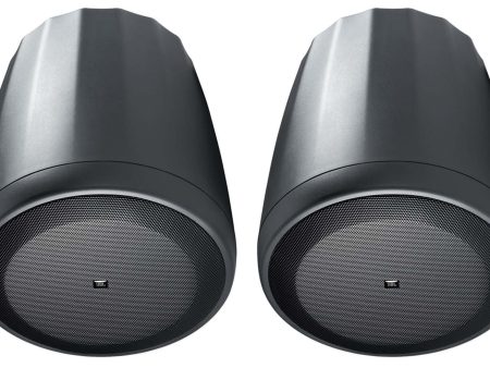 (2) JBL Control 65 P T 5.25  60w Black Pendant Speakers For Restaurant Bar Cafe Fashion