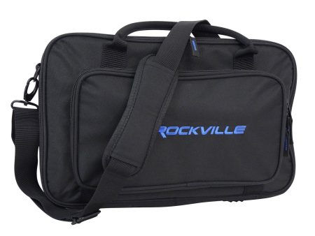 Rockville Heavy Duty Rugged Gig Bag DJ Case Fits Pioneer DJ RB-DMX1 For Sale