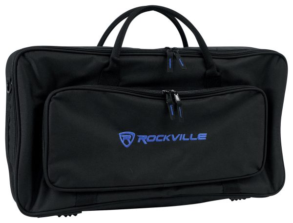 Rockville Heavy Duty Rugged Gig Bag DJ Case Fits Roland DJ-202 Online Hot Sale