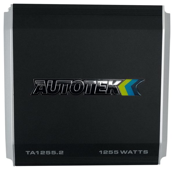 Autotek TA-1255.2 1200 Watt 2 Channel Stereo Car Audio Amplifier on Sale