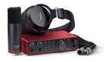 Recording Bundle w  Scarlett 2i2 Studio 4th Gen Interface+Mics+Headphones+Booms Sale