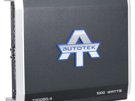 AUTOTEK TA1050.4 1000 Watt 4-Channel Car Audio Amplifier Class A B Amp Online