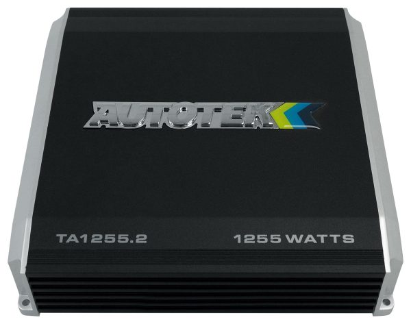 Autotek TA-1255.2 1200 Watt 2 Channel Stereo Car Audio Amplifier on Sale