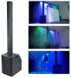 Rockville TITAN ARRAY Karaoke Machine System+Subs+(2) Wireless Mics+Tablet Stand on Sale