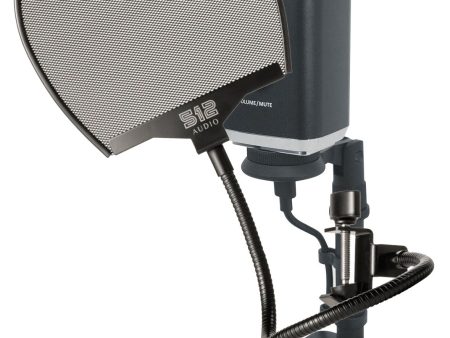 512 Audio Warm Audio Script Condenser Recording USB Microphone+Stand+Pop Filter Hot on Sale