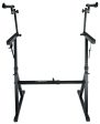 Rockville Z55 Z-Style 2-Tier Keyboard Stand+Bag Fits Studiologic Sledge 2.0 Supply