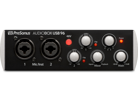 PreSonus AudioBox USB 96 Audio Recording Interface (Black) Cheap