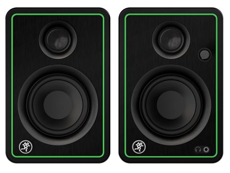 (2) Mackie CR3-X 3  50w Creative Reference Multimedia Studio Monitors Speakers Hot on Sale