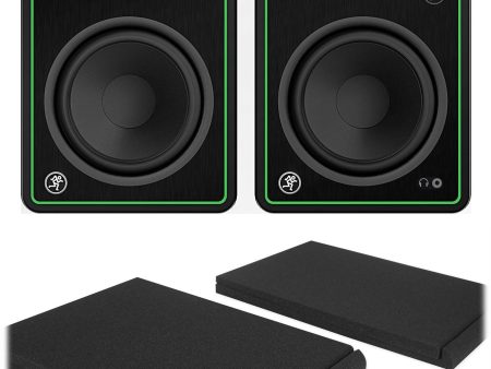 (2) Mackie CR5-X 5  80w Creative Reference Multimedia Studio Monitors Speakers Cheap