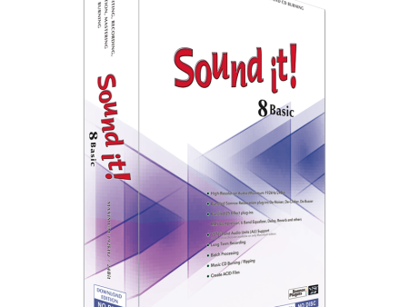 Internet Co. Sound it! 8 Basic (Mac) For Sale