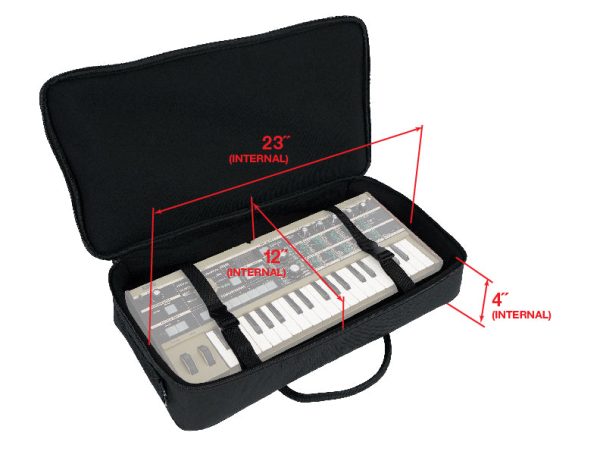 Rockville MCB22 Gig Bag Case 4 DJ MIDI Keyboard Controllers Guitar Pedal Board Discount