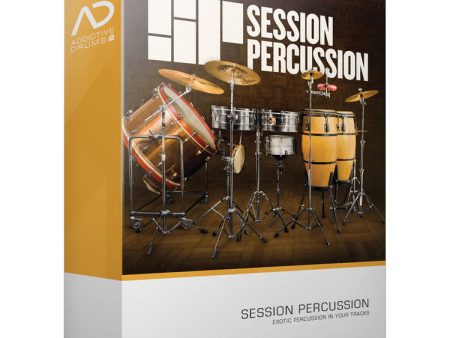 XLN Audio Addictive Drums Session Percussion ADPAK for AD2 Sale