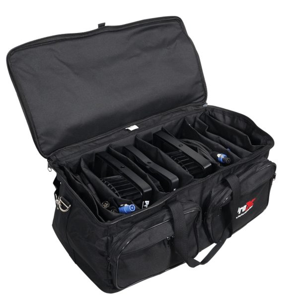 ProX XB-CP46 MANO Utility Carry Bag Organizer with Dividers for Audio DJ Cables For Sale