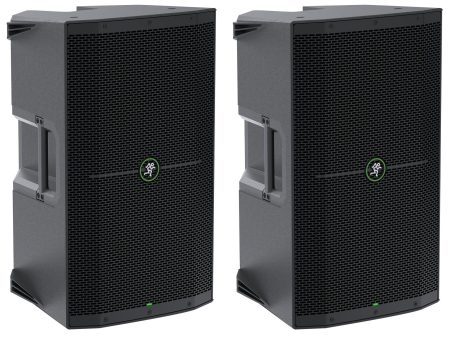 (2) Mackie Thump212 12  1400 Watt Powered Active DJ PA Speakers Thump 212 For Sale