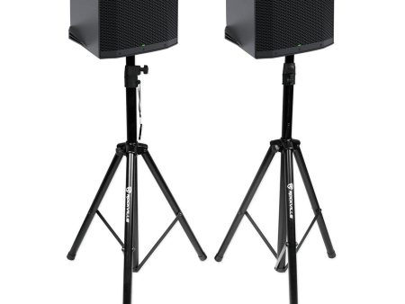 (2) Mackie Thump212 12  1400w Powered DJ PA Speakers+Stands+Cables+Bag Thump 212 Online now