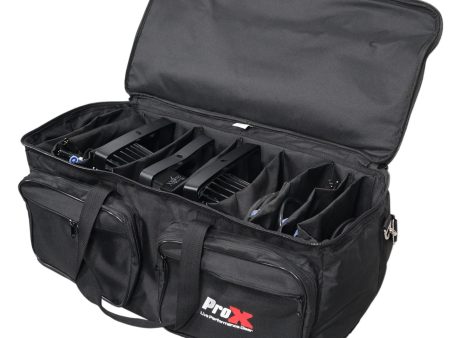 ProX XB-CP46 MANO Utility Carry Bag Organizer with Dividers for Audio DJ Cables For Sale