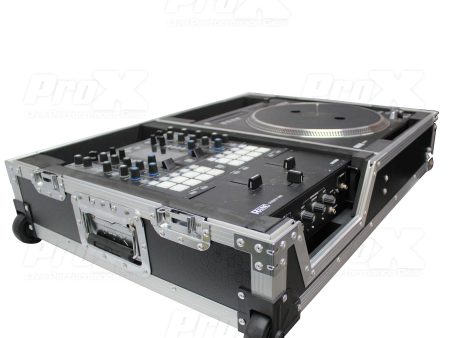 ProX XS-RANE7212 Case Single Mixer Turntable Coffin case Fits 1x Rane12 and 72 Supply