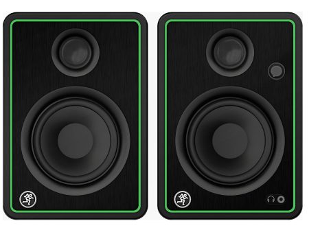 (2) Mackie CR4-X 4  50w Creative Reference Multimedia Studio Monitors Speakers on Sale