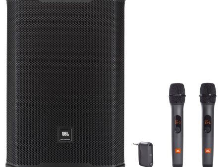 JBL PRX915 15  1000w RMS Powered DJ PA Speaker w  DSP+(2) Wireless Microphones Fashion